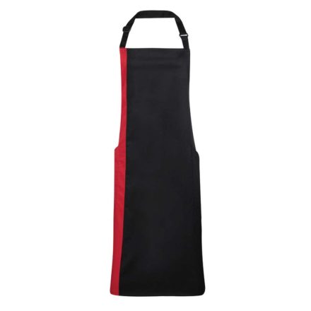 Premier PR162 'COLOURS COLLECTION’ CONTRAST BIB APRON U
