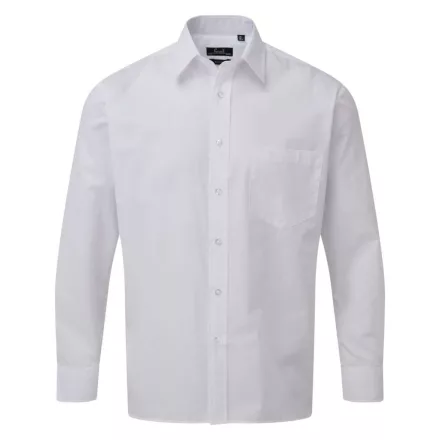 Premier PR200 MEN'S LONG SLEEVE POPLIN SHIRT M/L