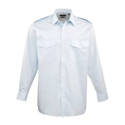 Premier PR210 MEN’S LONG SLEEVE PILOT SHIRT M