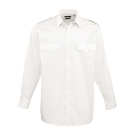 Premier PR210 MEN’S LONG SLEEVE PILOT SHIRT L