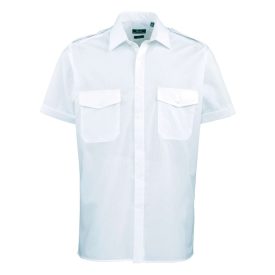 Premier PR212 MEN’S SHORT SLEEVE PILOT SHIRT L