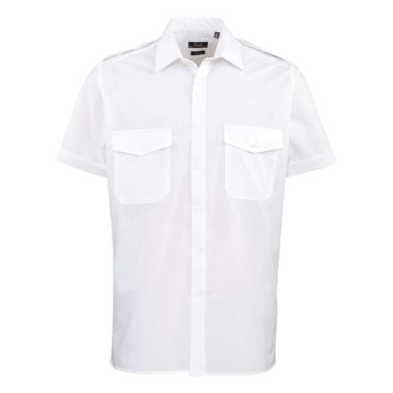 Premier PR212 MEN’S SHORT SLEEVE PILOT SHIRT L/XL