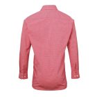 Premier PR220 MEN'S LONG SLEEVE GINGHAM COTTON MICROCHECK SHIRT M