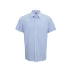 Premier PR221 MEN'S SHORT SLEEVE GINGHAM COTTON MICROCHECK SHIRT L