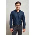 Premier PR222 MEN’S JEANS STITCH DENIM SHIRT L