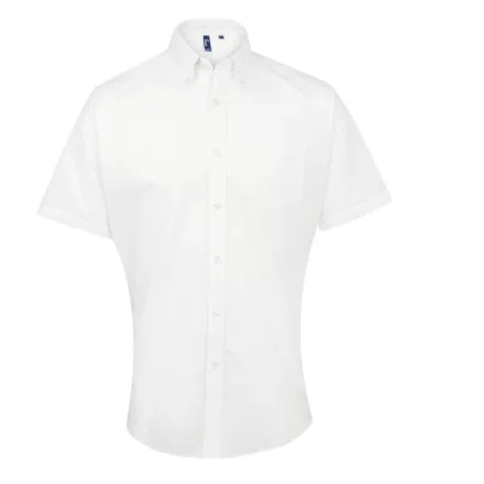 Premier PR236 MEN’S SHORT SLEEVE SIGNATURE OXFORD SHIRT L/XL