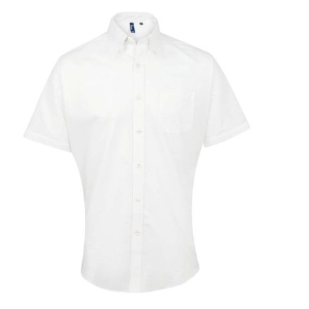 Premier PR236 MEN’S SHORT SLEEVE SIGNATURE OXFORD SHIRT L