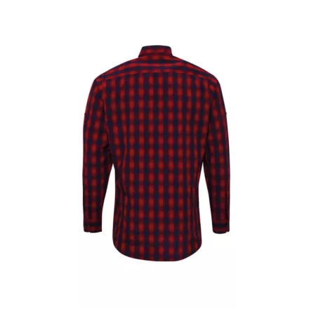 Premier PR250 'MULLIGAN' CHECK - MEN'S LONG SLEEVE COTTON SHIRT S