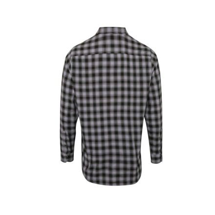 Premier PR250 'MULLIGAN' CHECK - MEN'S LONG SLEEVE COTTON SHIRT XL