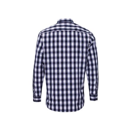 Premier PR250 'MULLIGAN' CHECK - MEN'S LONG SLEEVE COTTON SHIRT L
