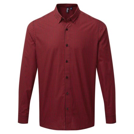 Premier PR252 'MAXTON' CHECK MEN'S LONG SLEEVE SHIRT L