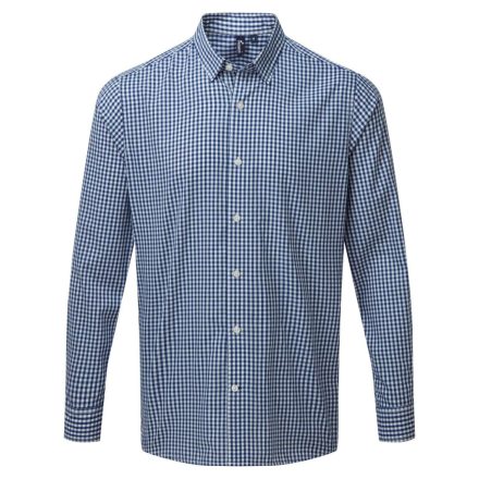 Premier PR252 'MAXTON' CHECK MEN'S LONG SLEEVE SHIRT L