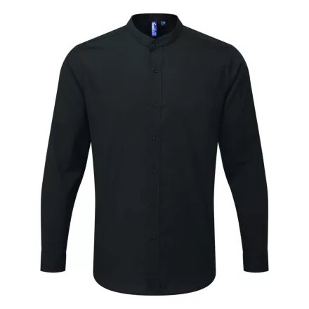 Premier PR258 BANDED COLLAR 'GRANDAD' LONG SLEEVE SHIRT 3XL