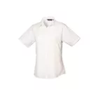 Premier PR302 WOMEN'S SHORT SLEEVE POPLIN BLOUSE 7XL