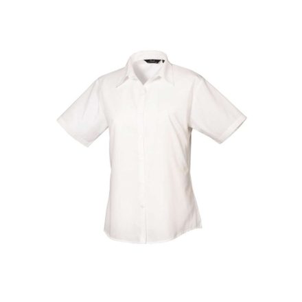 Premier PR302 WOMEN'S SHORT SLEEVE POPLIN BLOUSE M