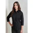 Premier PR305 WOMEN'S POPLIN 3/4 SLEEVE BLOUSE 6XL