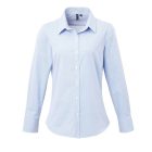 Premier PR320 WOMEN'S LONG SLEEVE GINGHAM MICROCHECK SHIRT M