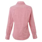Premier PR320 WOMEN'S LONG SLEEVE GINGHAM MICROCHECK SHIRT M