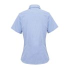Premier PR321 WOMEN'S SHORT SLEEVE GINGHAM MICROCHECK SHIRT M