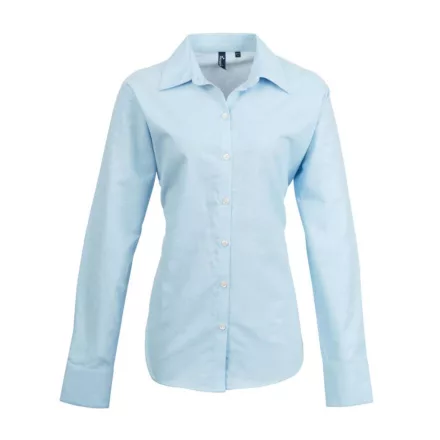 Premier PR334 WOMEN'S LONG SLEEVE SIGNATURE OXFORD BLOUSE 2XL