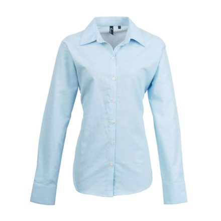 Premier PR334 WOMEN'S LONG SLEEVE SIGNATURE OXFORD BLOUSE 4XL