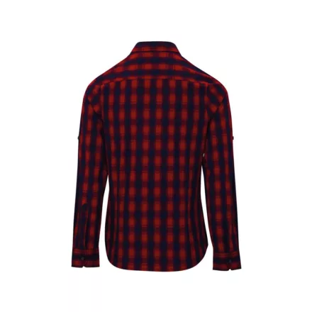 Premier PR350 'MULLIGAN' CHECK - WOMEN'S LONG SLEEVE COTTON SHIRT XS