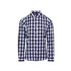 Premier PR350 'MULLIGAN' CHECK - WOMEN'S LONG SLEEVE COTTON SHIRT L