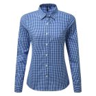 Premier PR352 'MAXTON' CHECK WOMEN'S LONG SLEEVE SHIRT XS