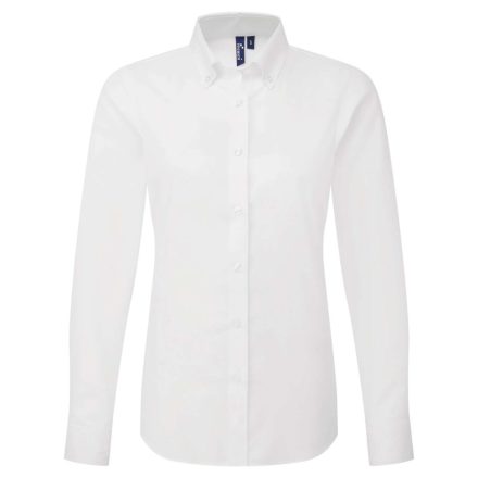 Premier PR384 SUPREME’ OXFORD WOMEN’S LONG SLEEVE SHIRT XL
