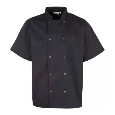 Premier PR664 CHEF'S SHORT SLEEVE STUD JACKET XL