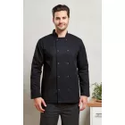 Premier PR665 CHEF'S LONG SLEEVE STUD JACKET XS