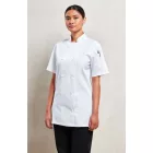 Premier PR670 WOMEN'S SHORT SLEEVE CHEF'S JACKET 2XL