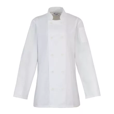 Premier PR671 WOMEN'S LONG SLEEVE CHEF'S JACKET XS