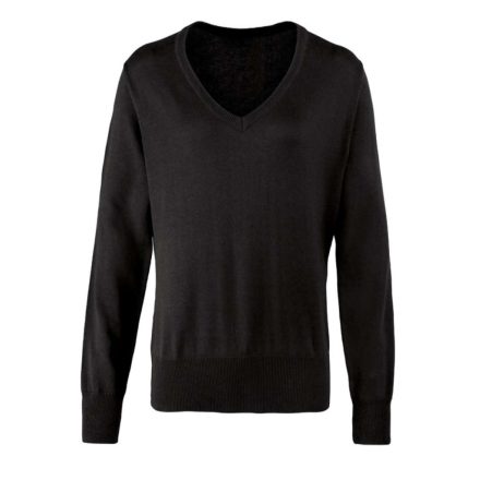 Premier PR696 WOMEN'S KNITTED V-NECK SWEATER L