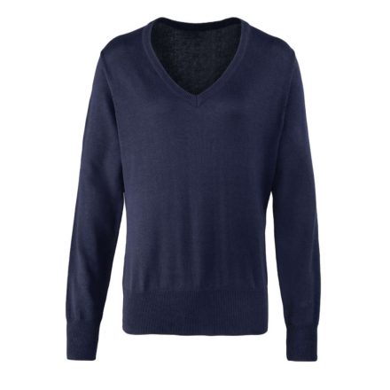 Premier PR696 WOMEN'S KNITTED V-NECK SWEATER 4XL