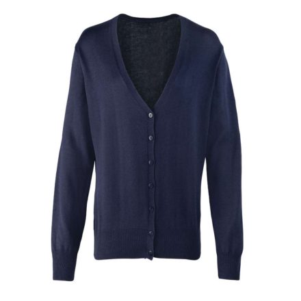 Premier PR697 WOMEN'S BUTTON-THROUGH KNITTED CARDIGAN M