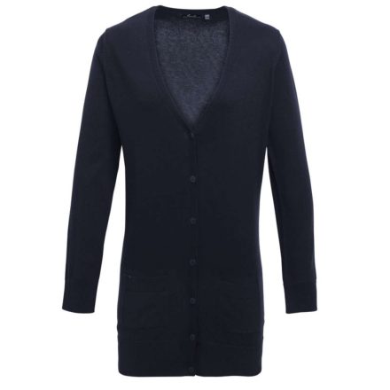 Premier PR698 WOMEN'S LONG LENGTH KNITTED CARDIGAN XL
