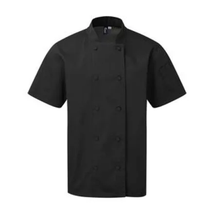 Premier PR902 CHEF'S COOLCHECKER® SHORT SLEEVE JACKET XL