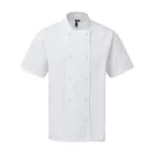 Premier PR902 CHEF'S COOLCHECKER® SHORT SLEEVE JACKET 2XL