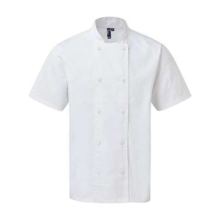 Premier PR902 CHEF'S COOLCHECKER® SHORT SLEEVE JACKET L