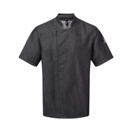 Premier PR906 CHEF'S ZIP-CLOSE SHORT SLEEVE JACKET M