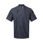 Premier PR906 CHEF'S ZIP-CLOSE SHORT SLEEVE JACKET 2XL