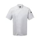 Premier PR906 CHEF'S ZIP-CLOSE SHORT SLEEVE JACKET M